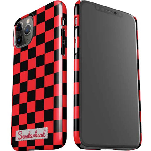 Sneakerhead Red Checkered iPhone 11 Pro Lite Case