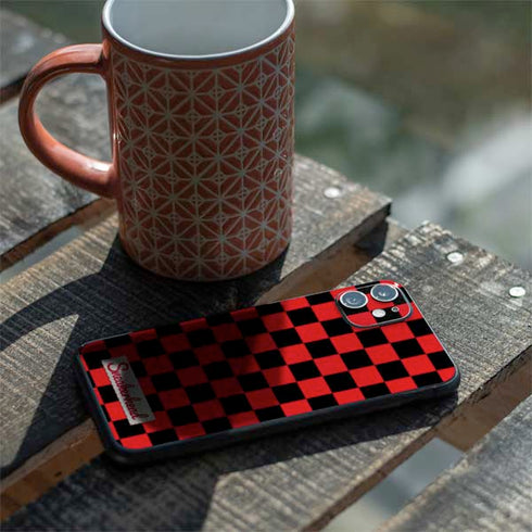 Sneakerhead Red Checkered iPhone 11 Skin