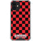 Sneakerhead Red Checkered iPhone 12 Clear Case