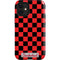 Sneakerhead Red Checkered iPhone 12 Mini Impact Case