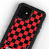 Sneakerhead Red Checkered iPhone 12 Mini Waterproof Case