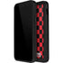 Sneakerhead Red Checkered iPhone 12 Pro Waterproof Case