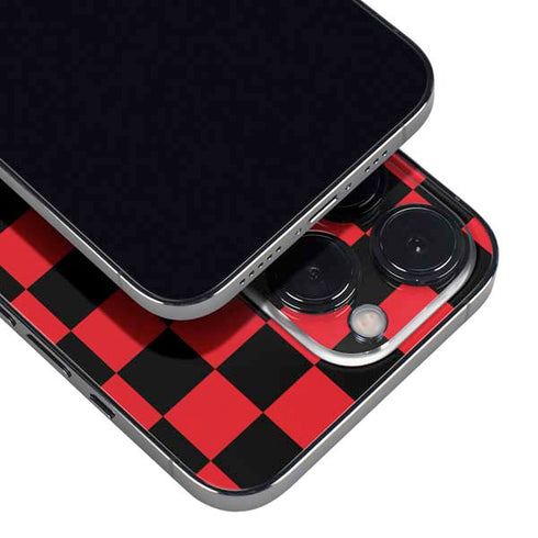 Sneakerhead Red Checkered iPhone 13 Pro Skin