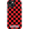 Sneakerhead Red Checkered iPhone 15 Plus Impact Case