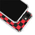 Sneakerhead Red Checkered iPhone 14 Plus Clear Case