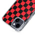 Sneakerhead Red Checkered iPhone 15 Plus MagSafe Case