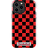 Sneakerhead Red Checkered iPhone 14 Pro Max Impact Case