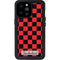 Sneakerhead Red Checkered iPhone 14 Pro Max Waterproof Case