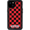 Sneakerhead Red Checkered iPhone 15 Plus Waterproof Case