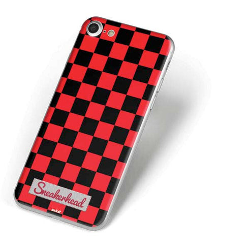 Sneakerhead Red Checkered iPhone 7 Skin