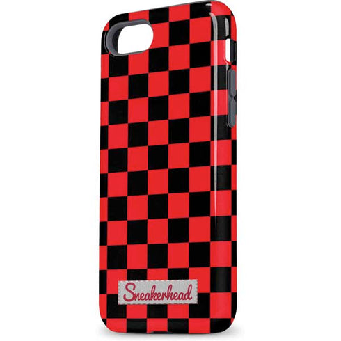 Sneakerhead Red Checkered iPhone 8 Pro Case