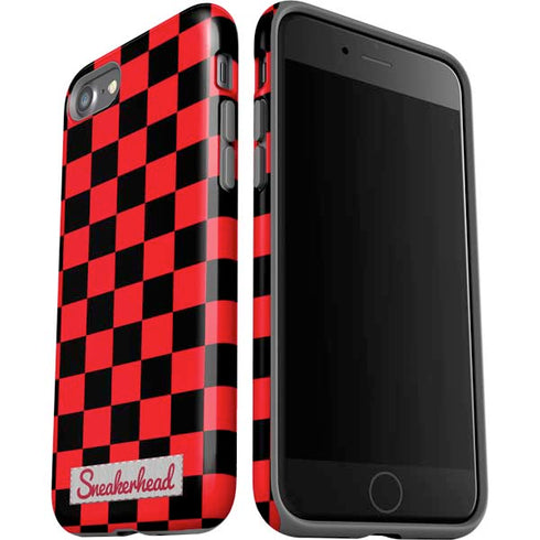 Sneakerhead Red Checkered iPhone SE (2nd & 3rd Gen) Pro Case