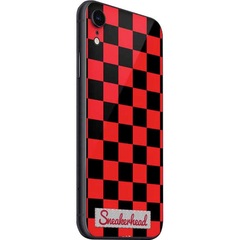 Sneakerhead Red Checkered iPhone SE (2nd & 3rd Gen) Skin