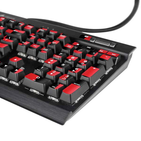 Sneakerhead Red Checkered K95 RGB PLATINUM Mechanical Gaming Keyboard Skin