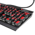 Sneakerhead Red Checkered K95 RGB PLATINUM Mechanical Gaming Keyboard Skin