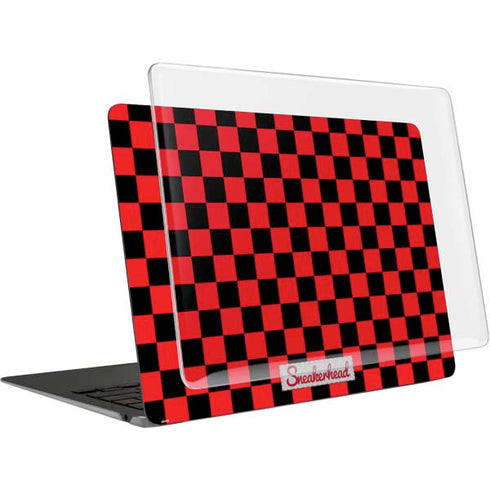 Sneakerhead Red Checkered MacBook Air 13in M1 (2021) Case plus Skin