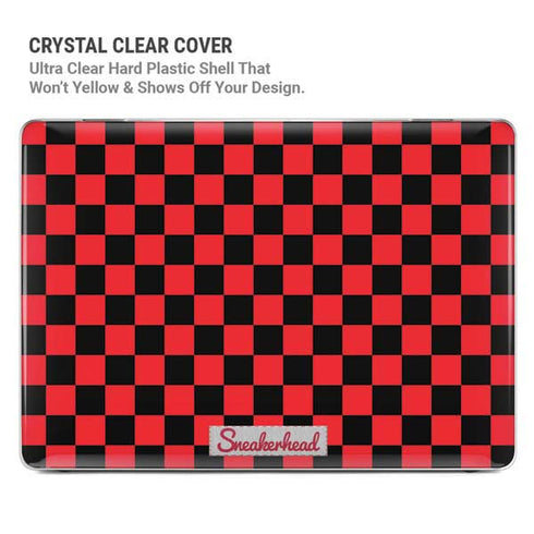 Sneakerhead Red Checkered MacBook Air 13in M1 (2021) Case plus Skin