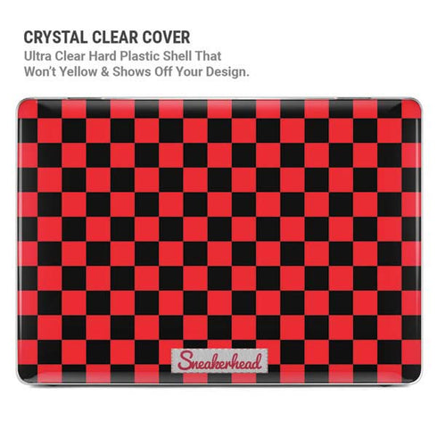 Sneakerhead Red Checkered MacBook Pro 16in (2021-25) Case plus Skin