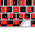 Sneakerhead Red Checkered Magic Keyboard Skin