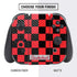 Sneakerhead Red Checkered Nintendo Switch Bundle Skin