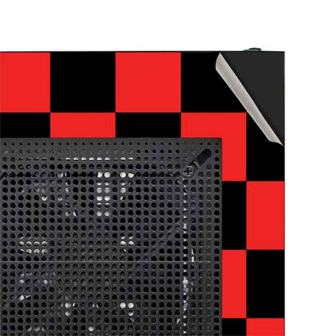 Sneakerhead Red Checkered NZXT H510 Compact ATX Mid-Tower Case Skin