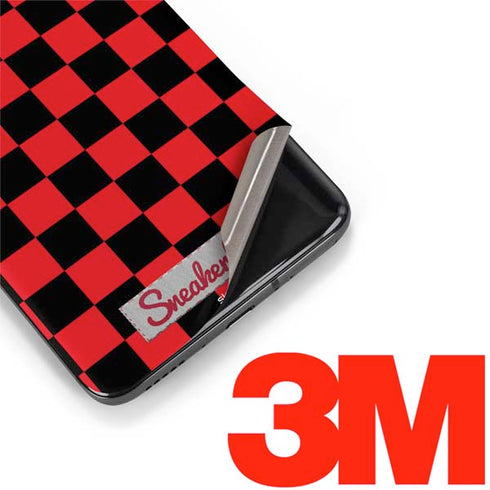 Sneakerhead Red Checkered OnePlus 7 Pro Skin