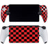 Sneakerhead Red Checkered PlayStation Portal Remote Player Skin