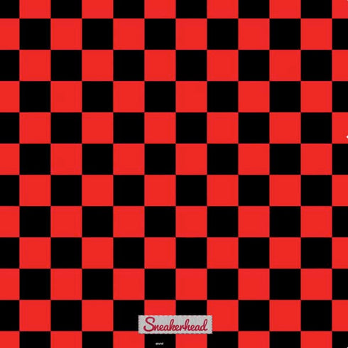 Sneakerhead Red Checkered PS4 Console Skin