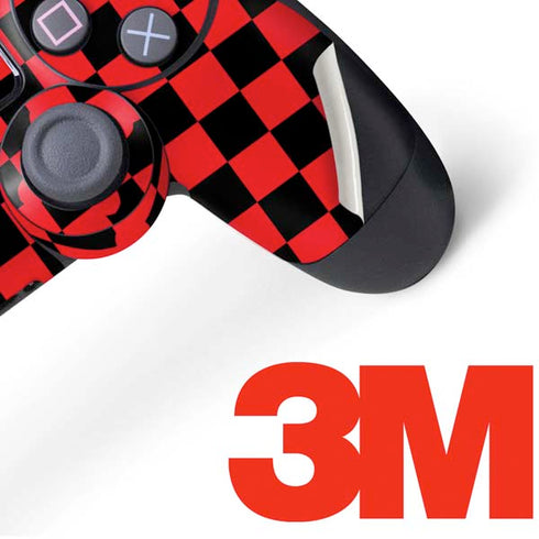 Sneakerhead Red Checkered PS4 Controller Skin