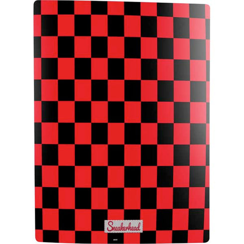 Sneakerhead Red Checkered PS5 Digital Edition Bundle Skin