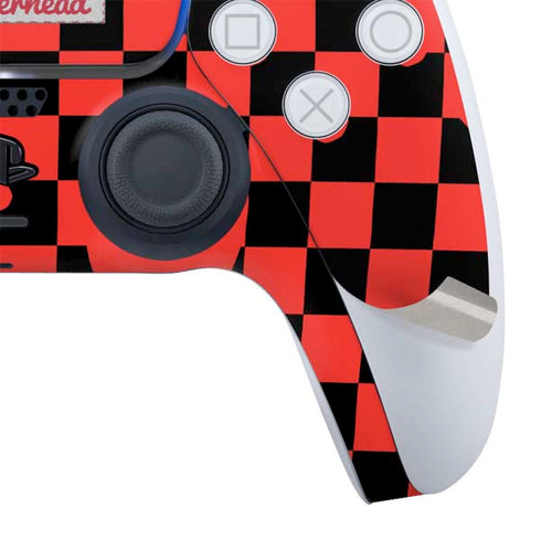 Sneakerhead Red Checkered PS5 Digital Edition Bundle Skin