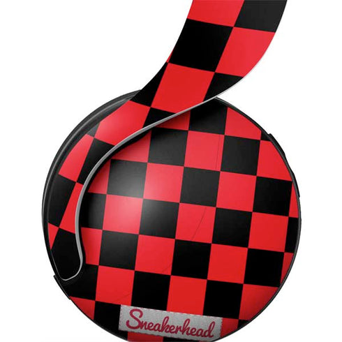 Sneakerhead Red Checkered PULSE 3D Wireless Headset for PS5 Skin