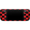 Sneakerhead Red Checkered Steam Deck Handheld Gaming Computer Skin