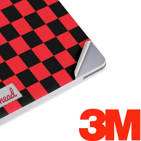 Sneakerhead Red Checkered Surface Laptop 2 Skin