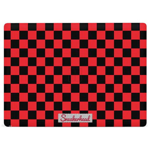 Sneakerhead Red Checkered Surface Laptop 3 13.5in Skin