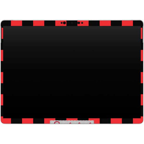 Sneakerhead Red Checkered Surface Pro 8 Skin