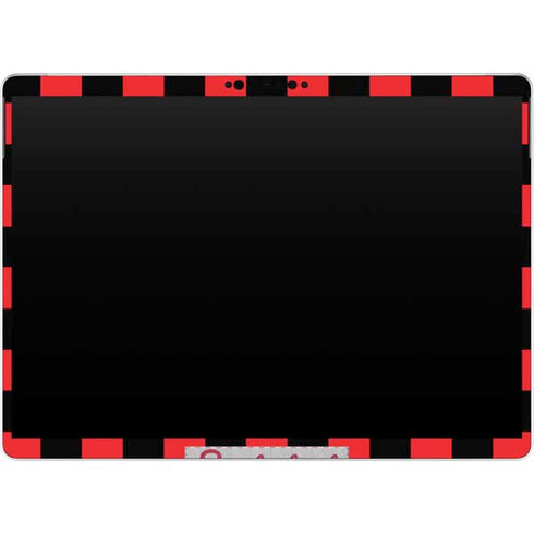 Sneakerhead Red Checkered Surface Pro 9 Skin