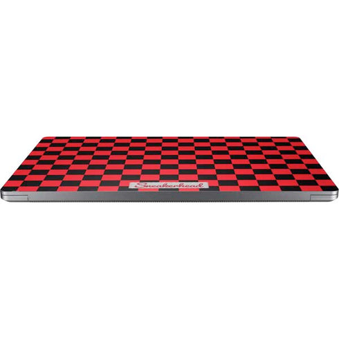 Sneakerhead Red Checkered Universal Laptop 11in (8.8 x 6.2in) Skin