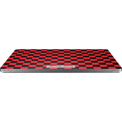Sneakerhead Red Checkered Universal Laptop 16in (13 x 9.4in) Skin