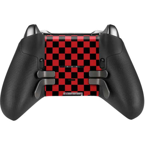 Sneakerhead Red Checkered Xbox Elite Wireless Controller Series 2 Skin