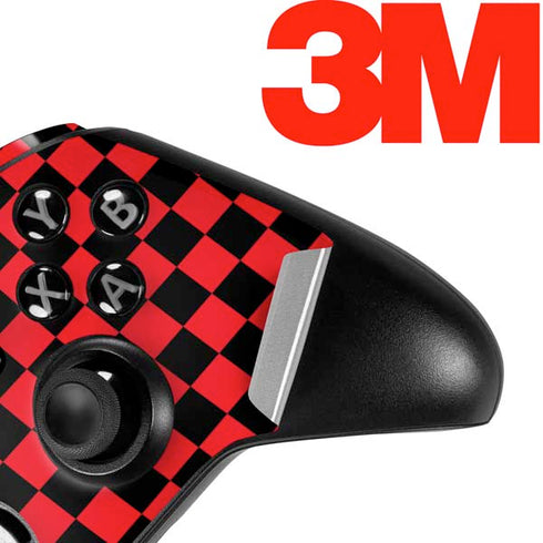 Sneakerhead Red Checkered Xbox One Elite Controller Skin