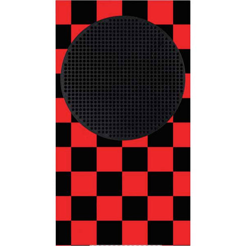 Sneakerhead Red Checkered Xbox Series S Console Skin