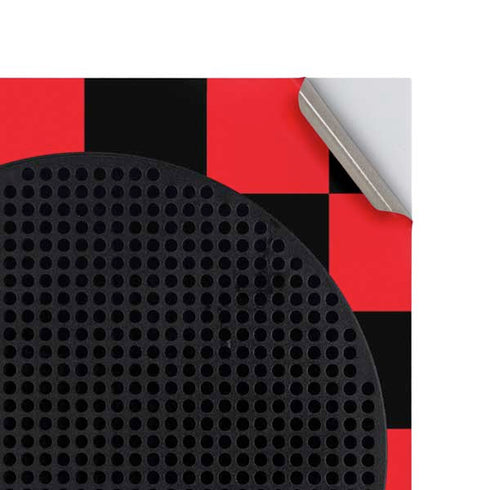 Sneakerhead Red Checkered Xbox Series S Console Skin