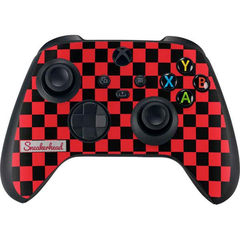 Sneakerhead Red Checkered Xbox Series X Bundle Skin
