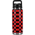 Sneakerhead Red Checkered YETI Rambler 26oz Bottle Skin