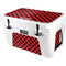 Sneakerhead Red Checkered YETI Tundra 45 Hard Cooler Skin