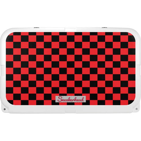 Sneakerhead Red Checkered YETI Tundra 45 Hard Cooler Skin