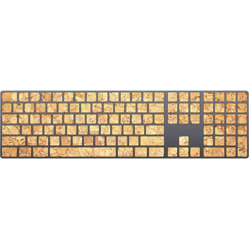 Sneakerhead Shine Magic Keyboard with Numeric Keypad Skin