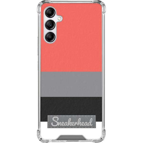 Sneakerhead Stripes Galaxy A14 5G Clear Case
