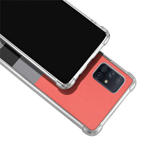 Sneakerhead Stripes Galaxy A51 5G Clear Case